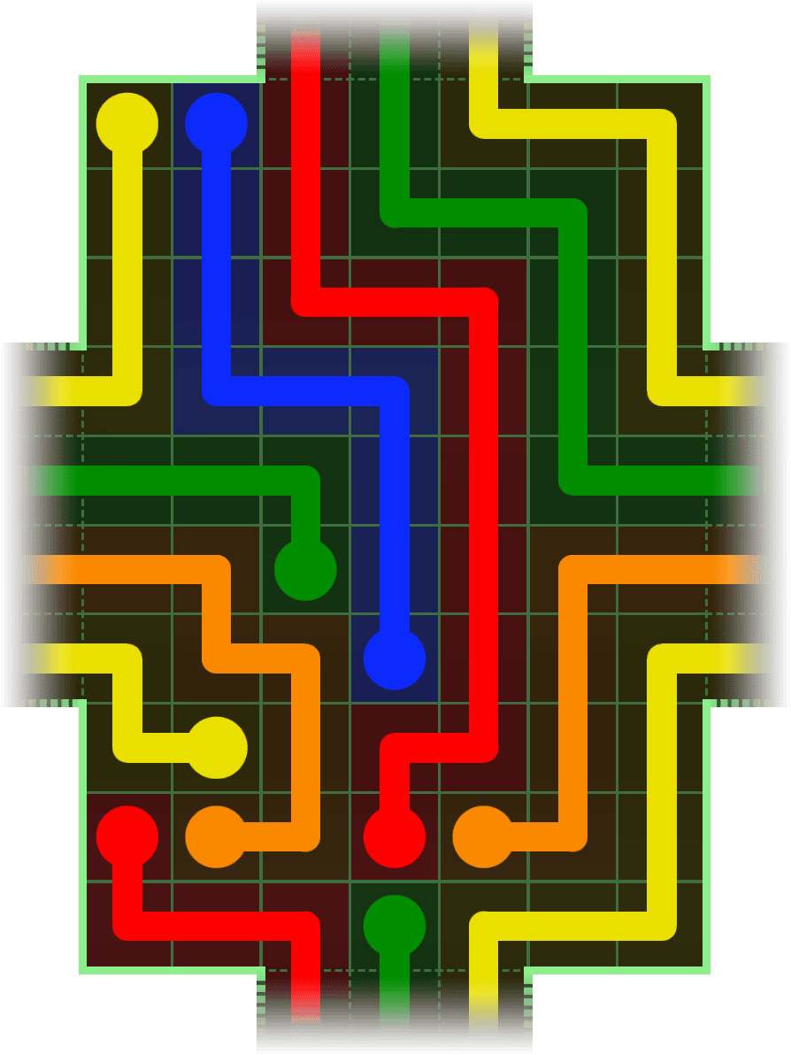 Flow Free Warps 5119 Solution