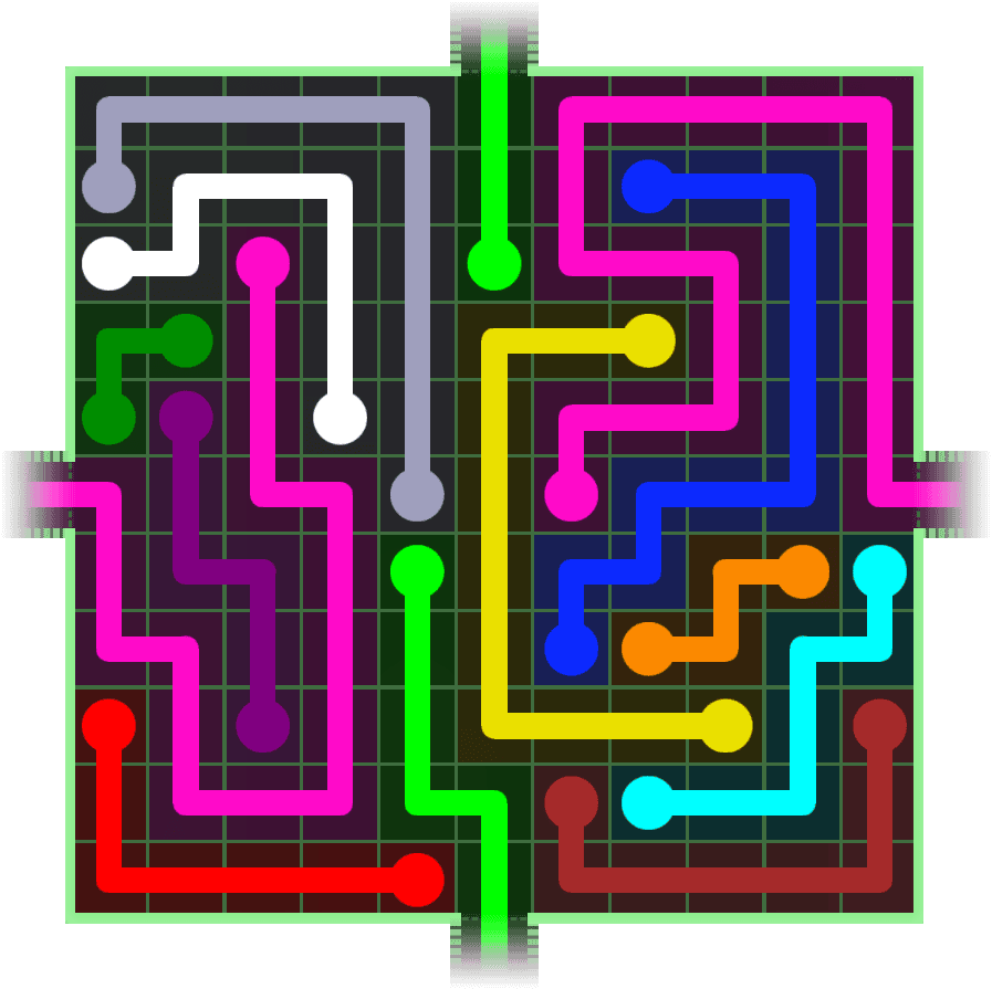 Flow Free Warps 4711 Solution