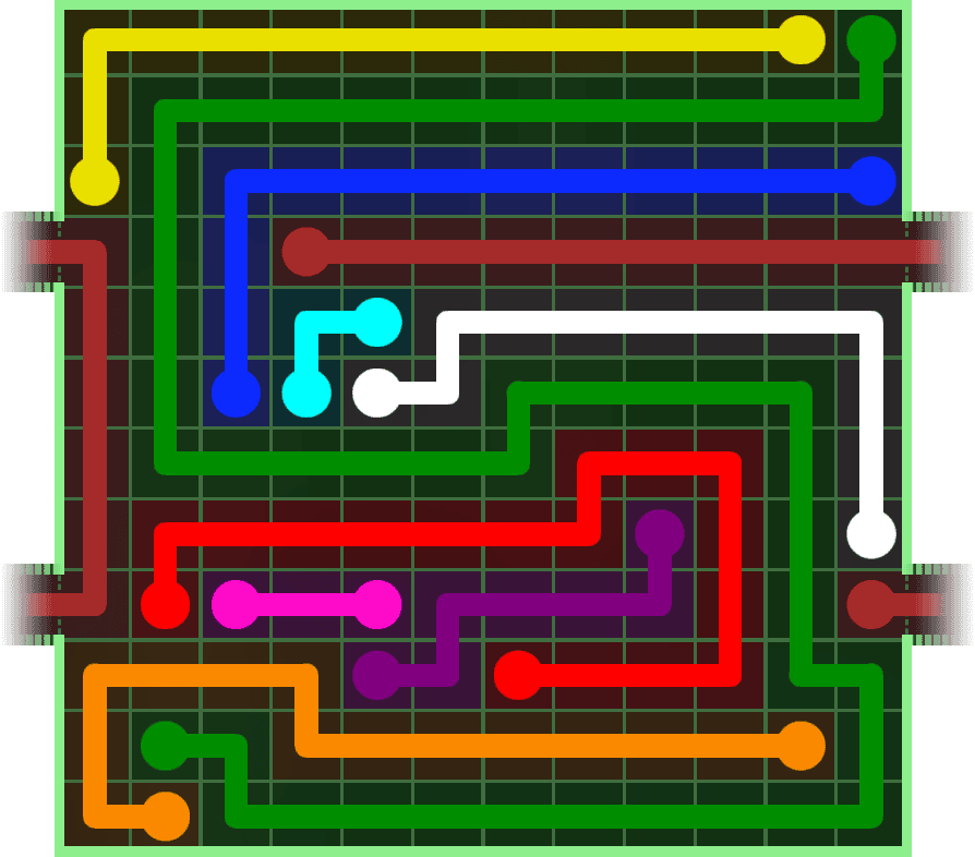 Flow Free Warps 4745 Solution
