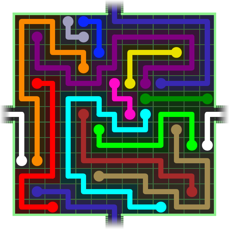 Flow Free Warps 4777 Solution
