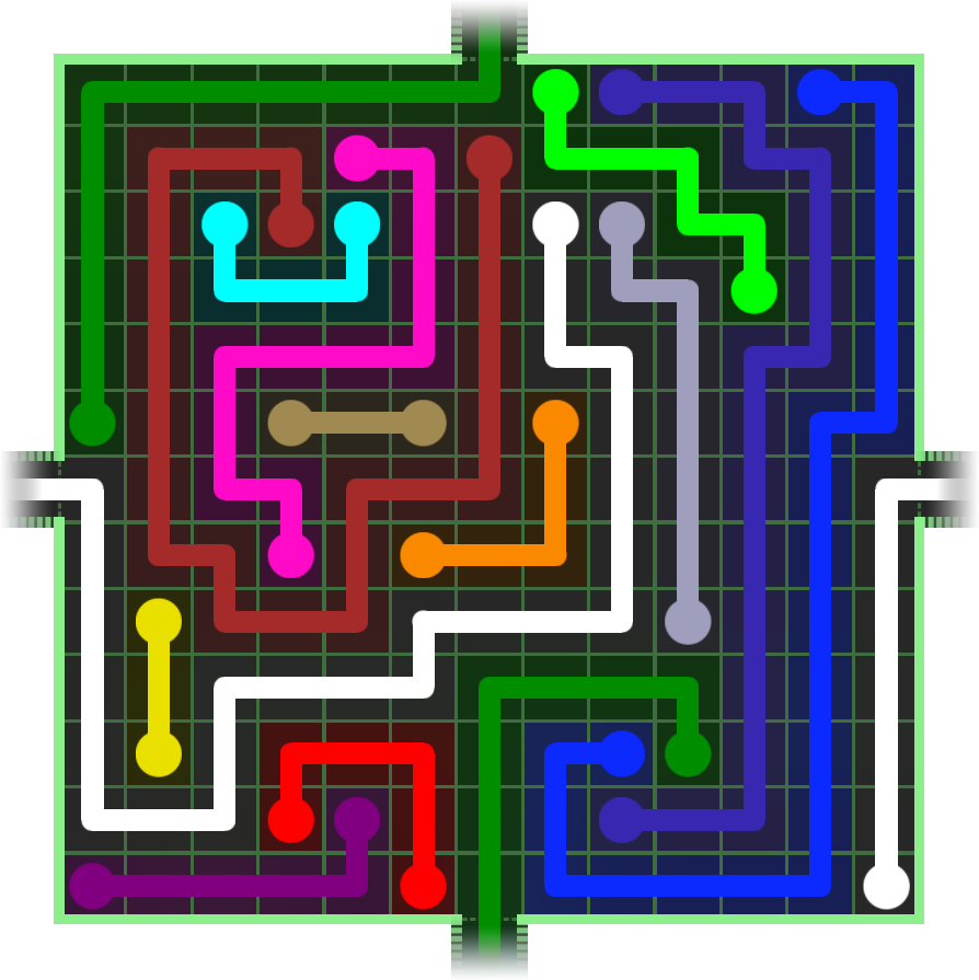 Flow Free Warps 4779 Solution