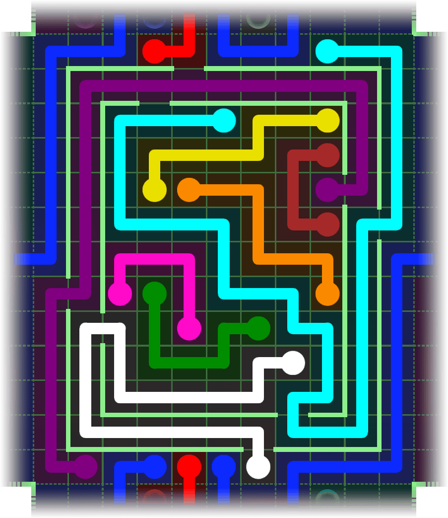 Flow Free Warps 4847 Solution