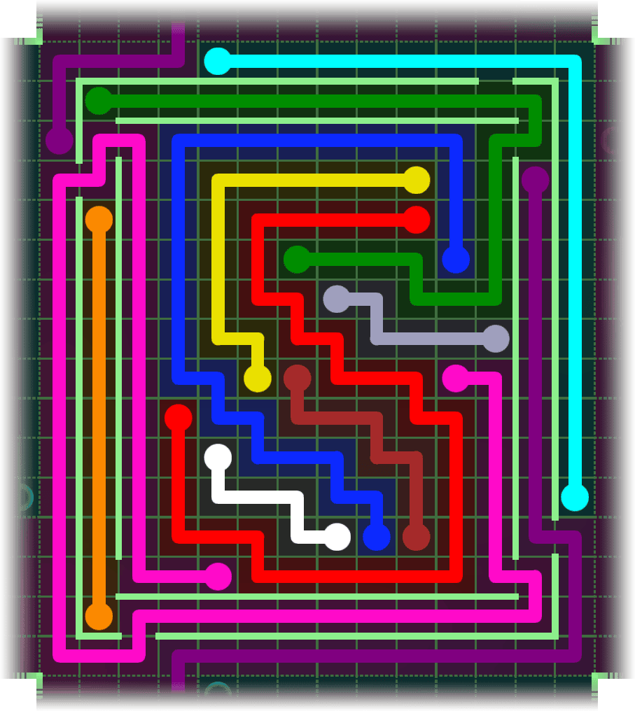 Flow Free Warps 4947 Solution