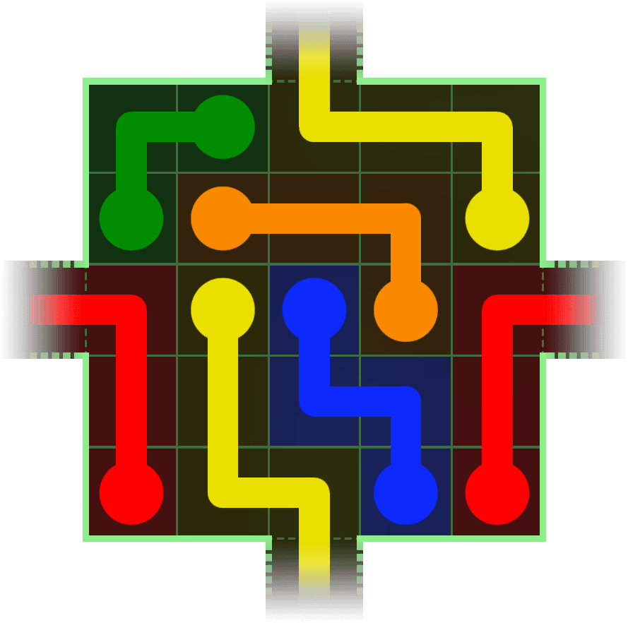 Flow Free Warps 161 Solution