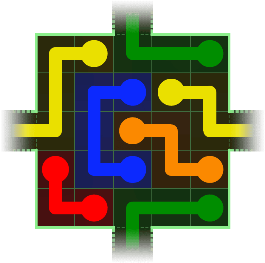 Flow Free Warps 179 Solution