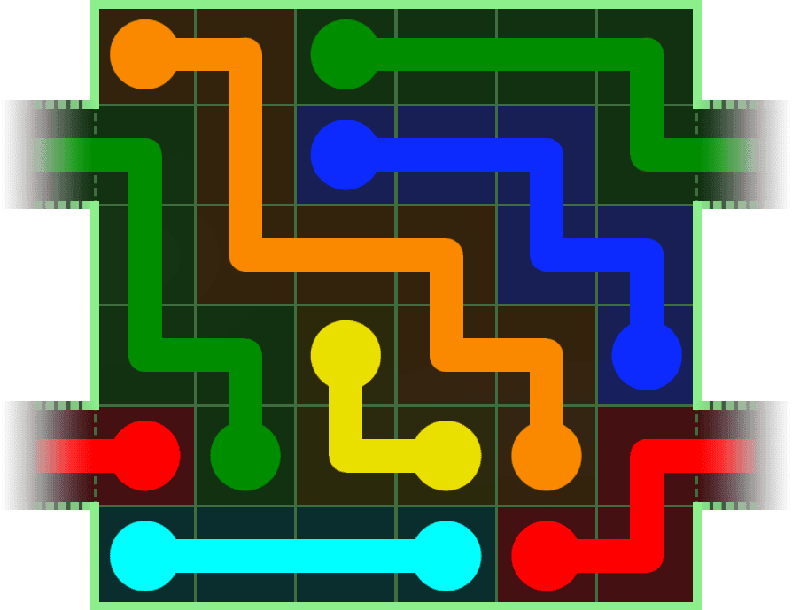 Flow Free Warps 181 Solution