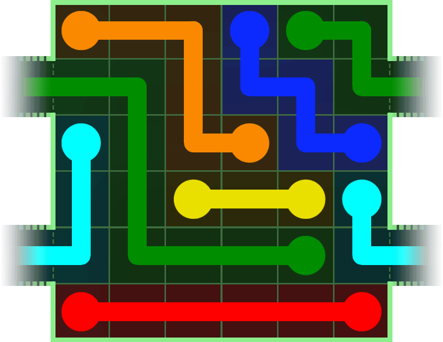 Flow Free Warps 183 Solution