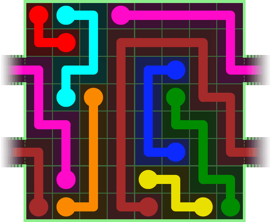 Flow Free Warps 259 Solution