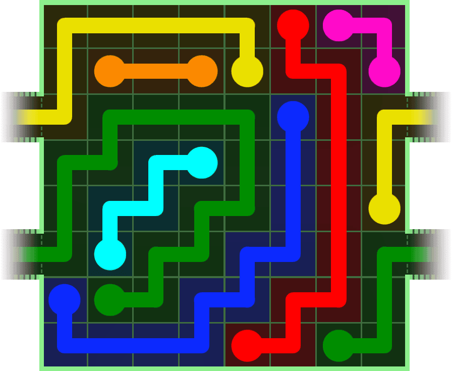 Flow Free Warps 263 Solution