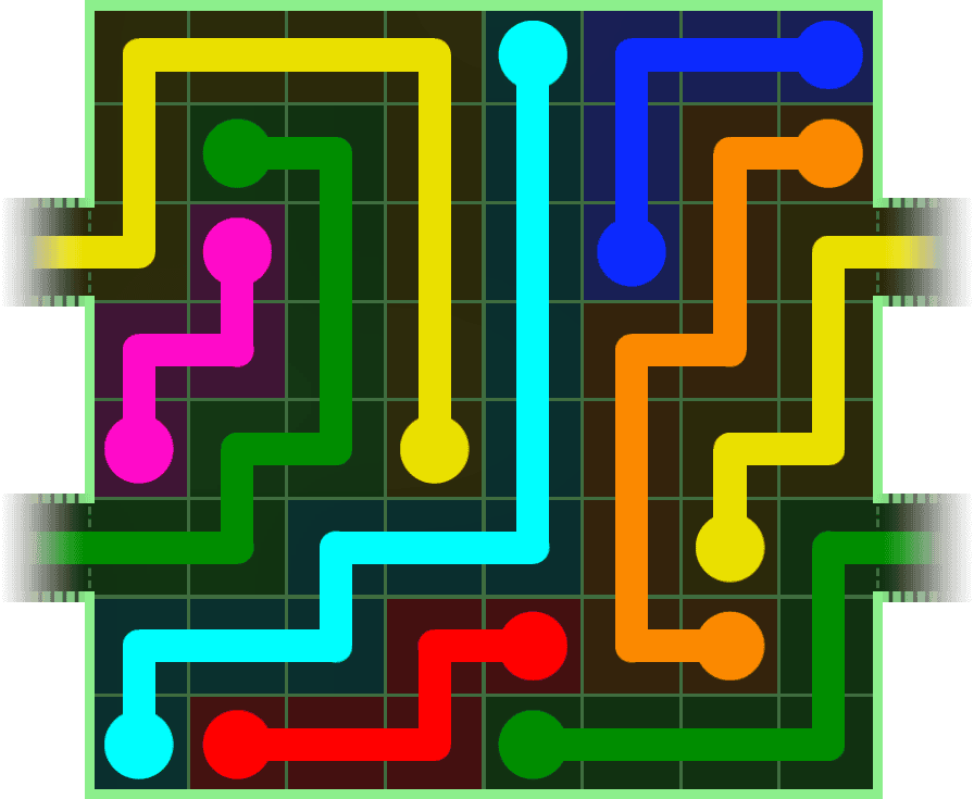 Flow Free Warps 249 Solution