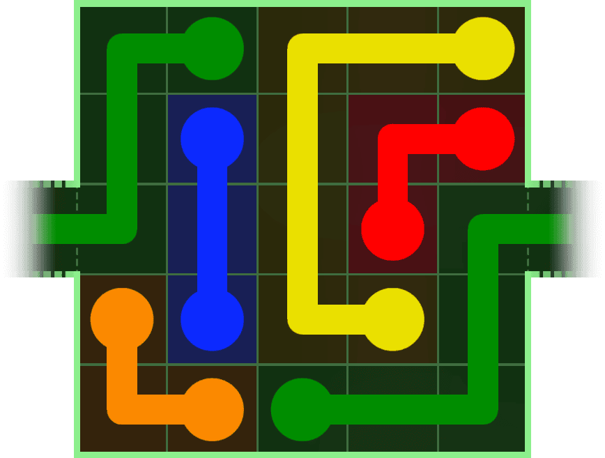 Flow Free Warps 14 Solution