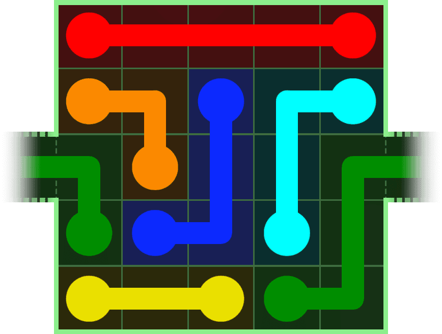 Flow Free Warps 20 Solution