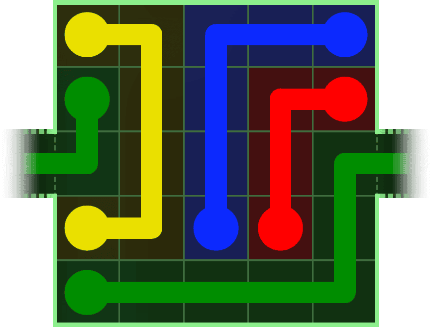 Flow Free Warps 26 Solution