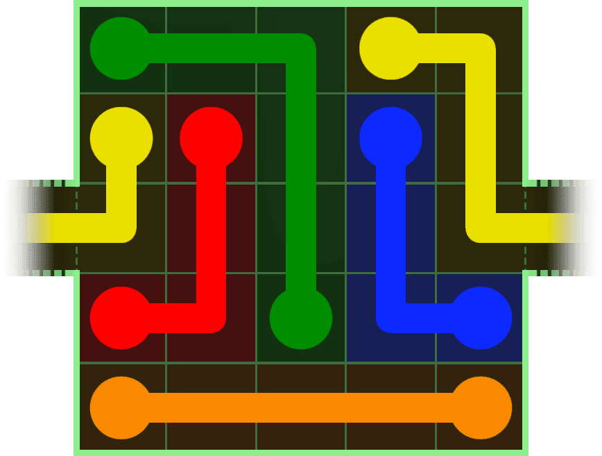 Flow Free Warps 8 Solution