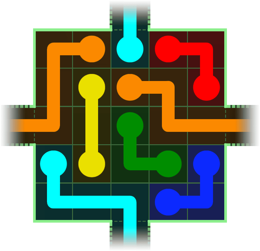 Flow Free Warps 31 Solution