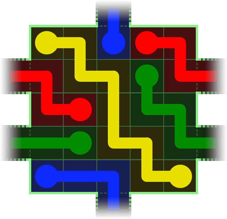 Flow Free Warps 79 Solution