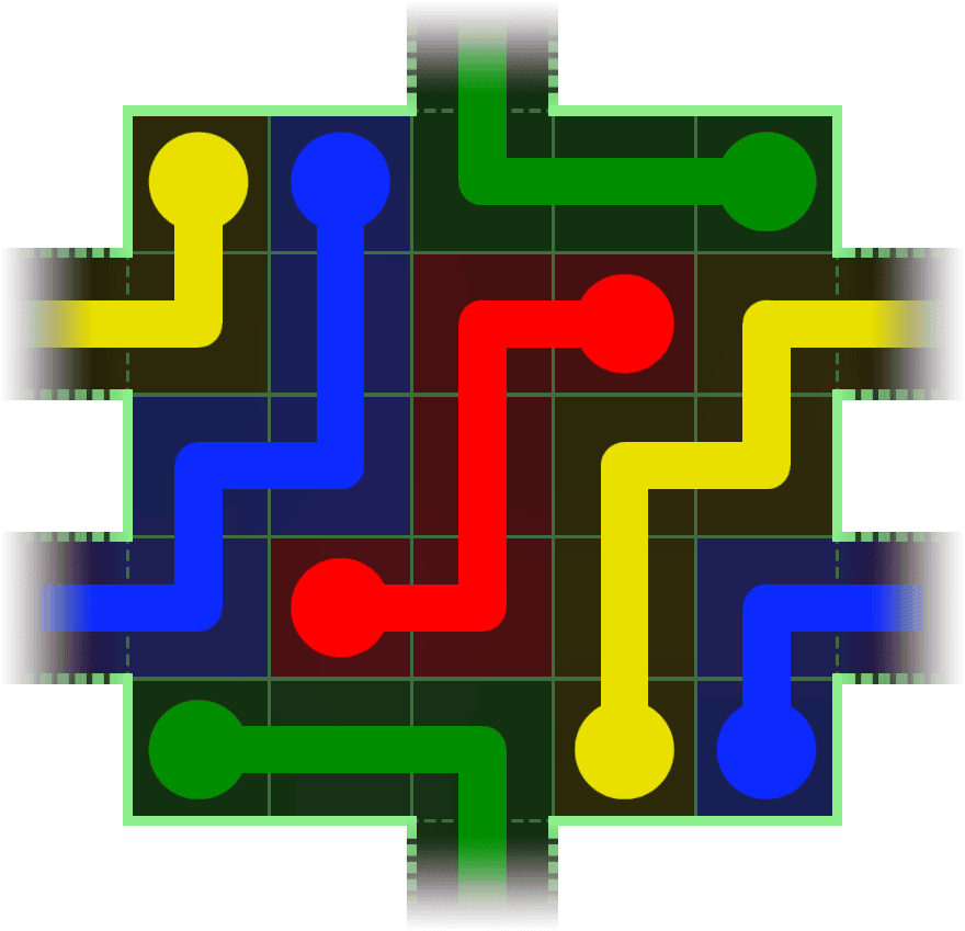 Flow Free Warps 88 Solution