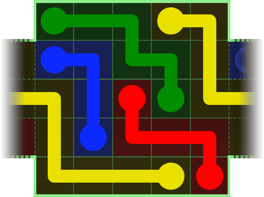 Flow Free Warps 118 Solution