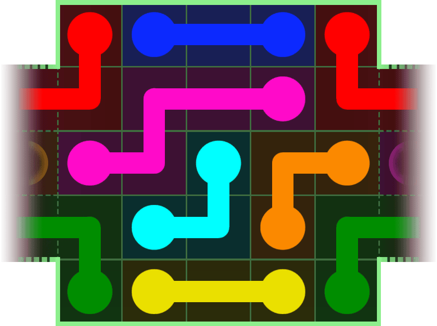 Flow Free Warps 92 Solution