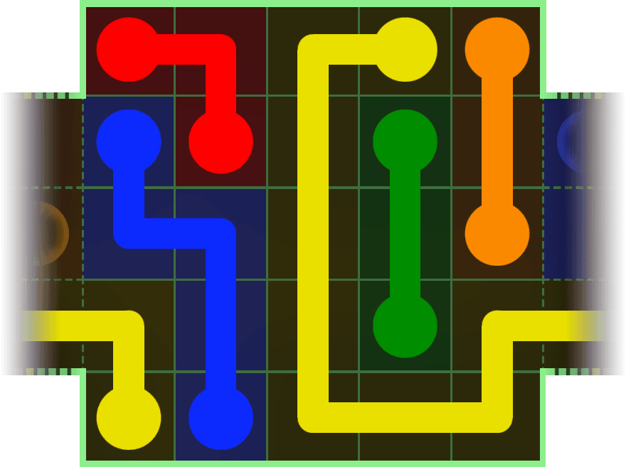 Flow Free Warps 95 Solution