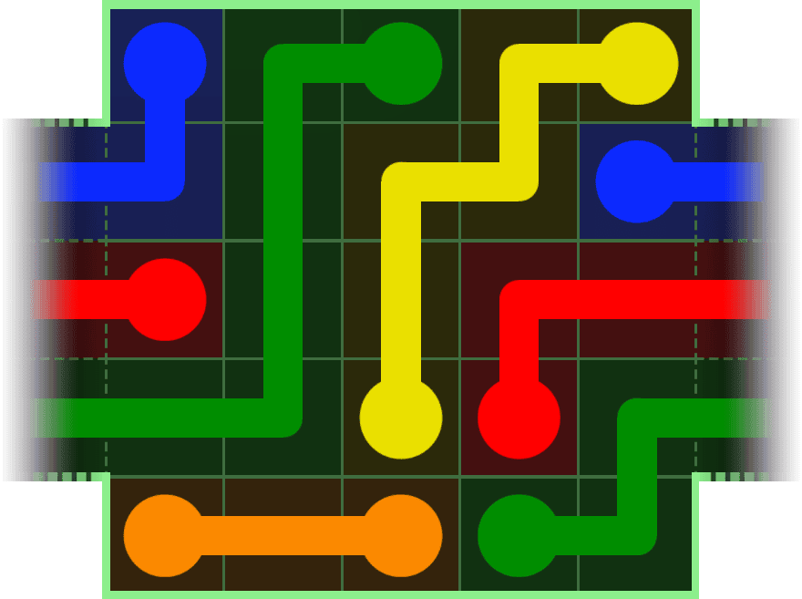 Flow Free Warps 97 Solution