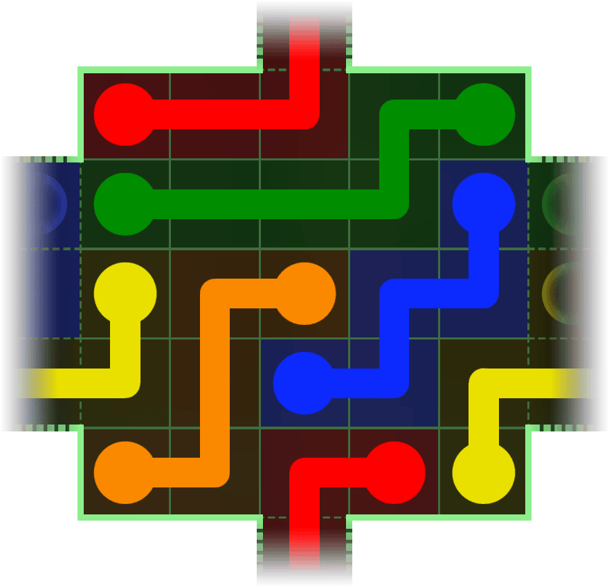 Flow Free Warps 150 Solution