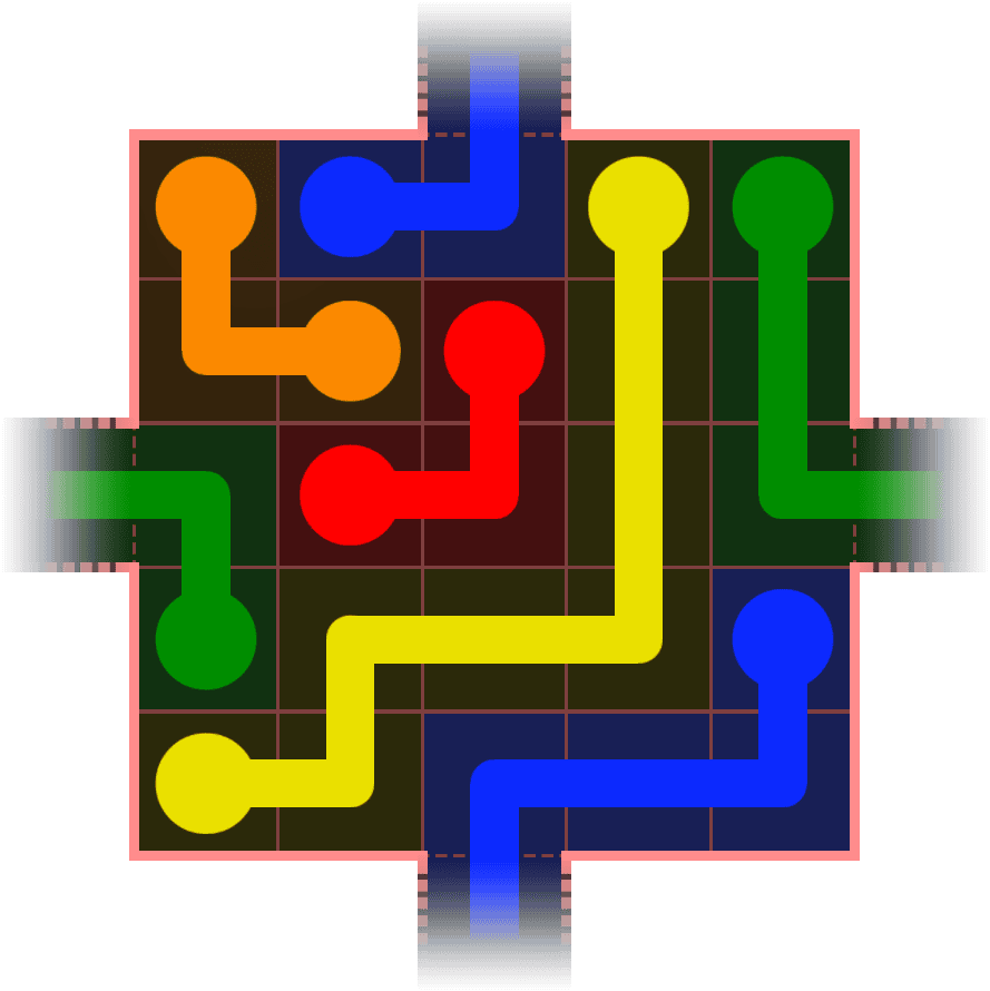 Flow Free Warps 310 Solution