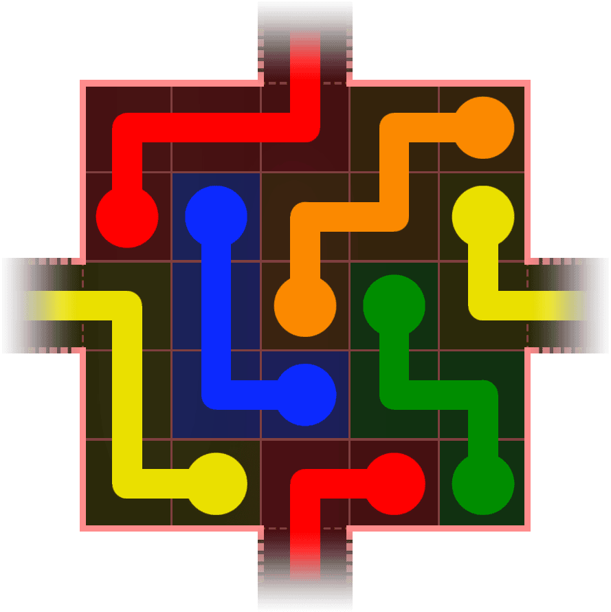 Flow Free Warps 311 Solution