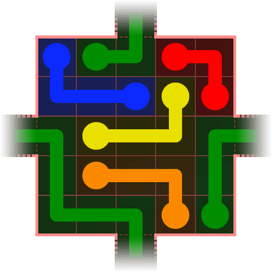 Flow Free Warps 313 Solution