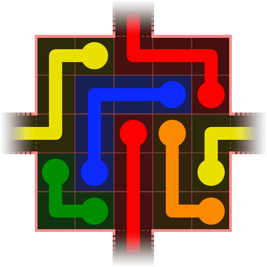 Flow Free Warps 346 Solution
