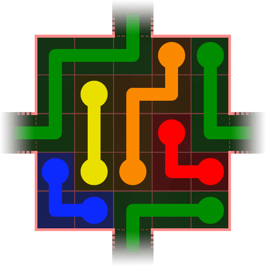 Flow Free Warps 367 Solution