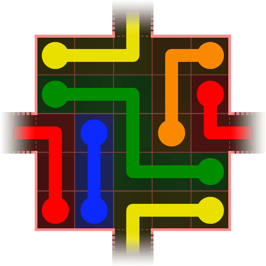 Flow Free Warps 403 Solution