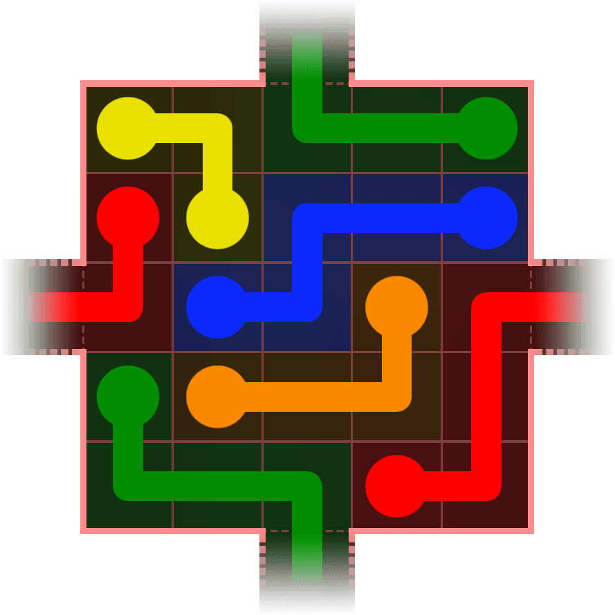 Flow Free Warps 420 Solution