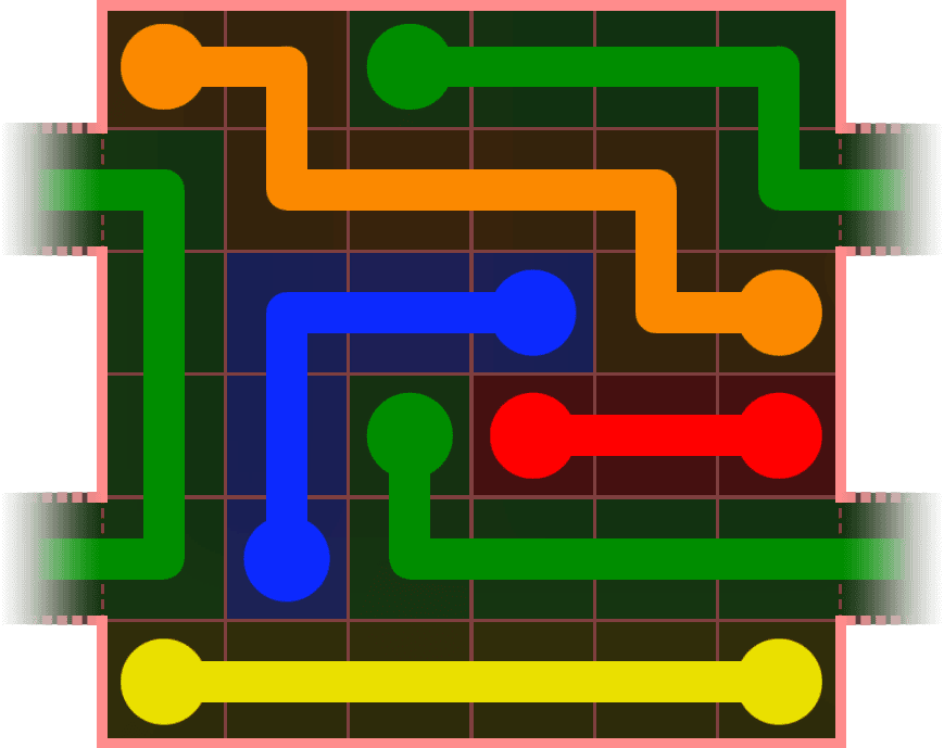 Flow Free Warps 468 Solution