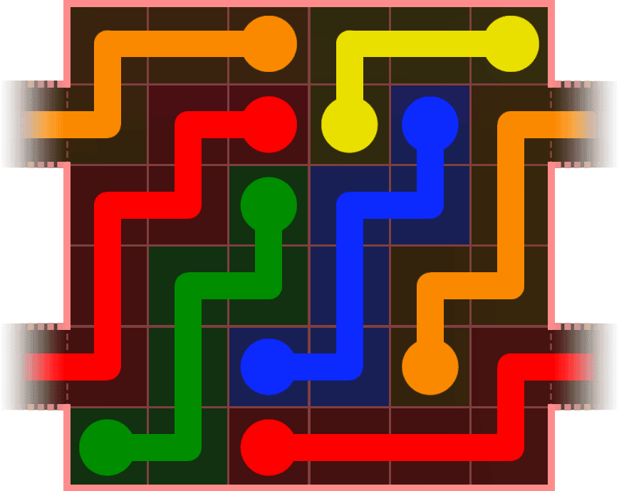 Flow Free Warps 479 Solution