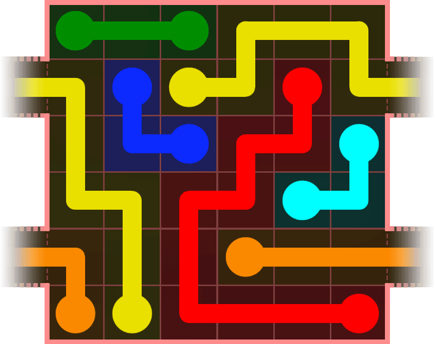 Flow Free Warps 459 Solution