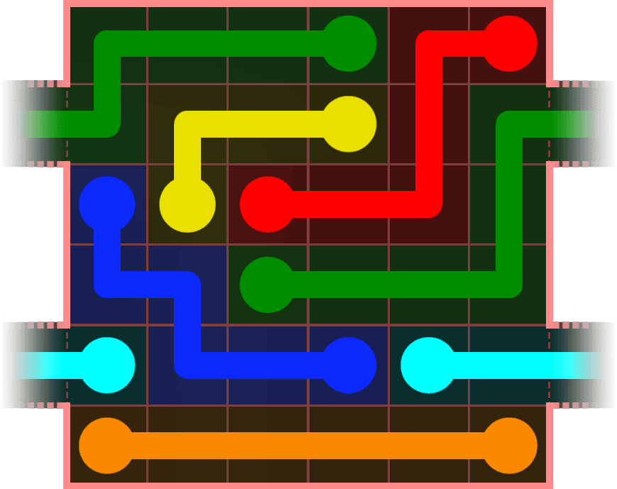 Flow Free Warps 481 Solution