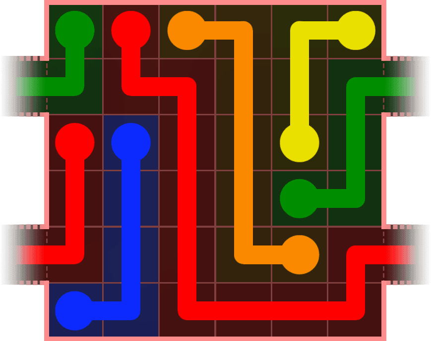 Flow Free Warps 487 Solution