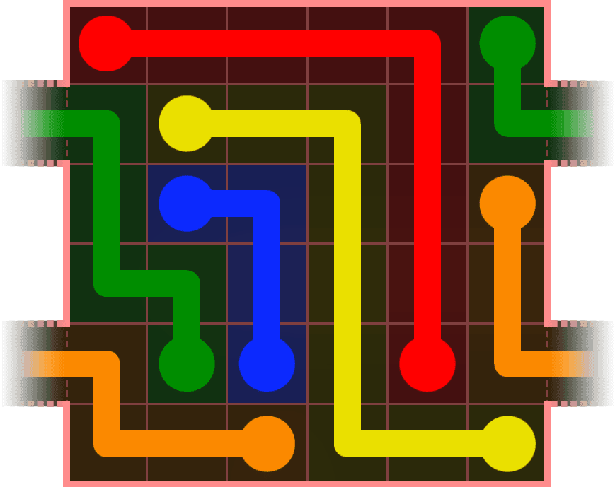 Flow Free Warps 531 Solution