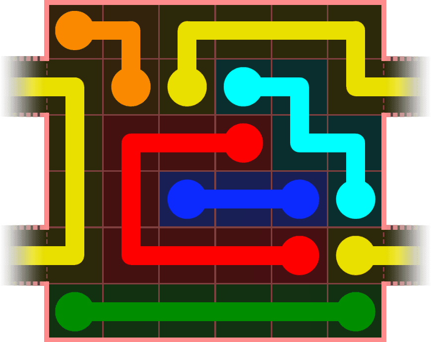 Flow Free Warps 570 Solution