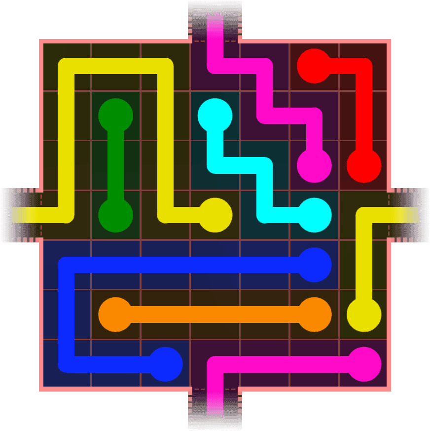 Flow Free Warps 625 Solution