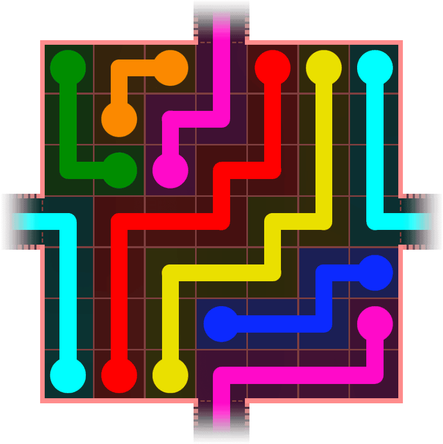 Flow Free Warps 701 Solution