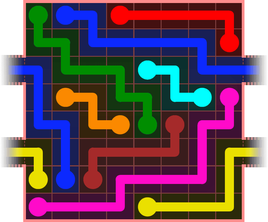 Flow Free Warps 751 Solution