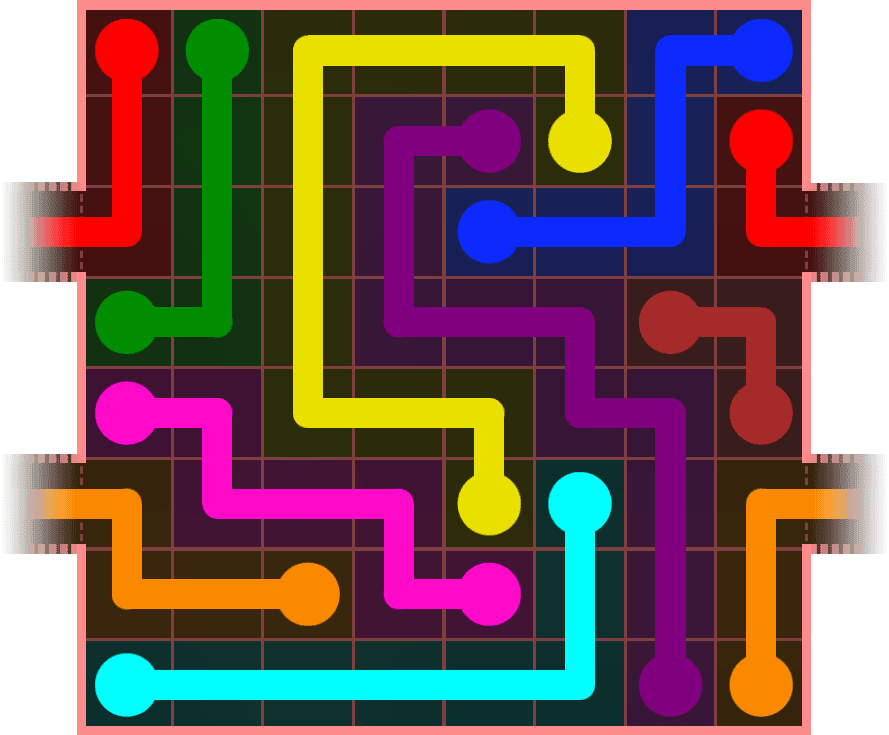 Flow Free Warps 760 Solution