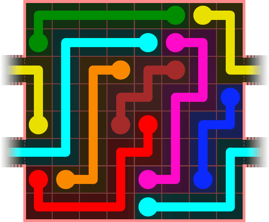 Flow Free Warps 766 Solution