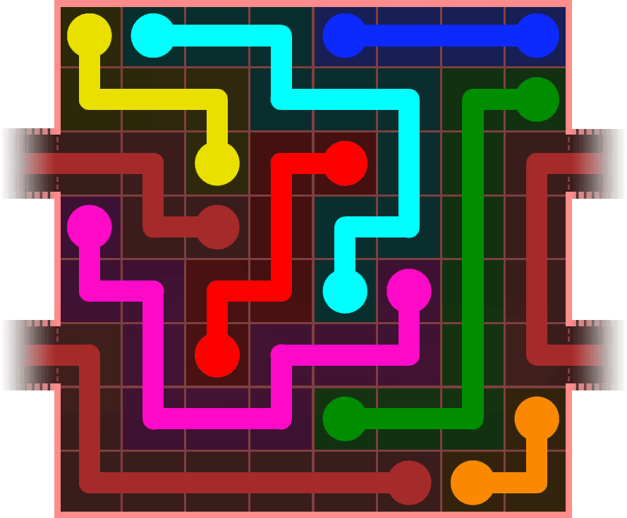 Flow Free Warps 777 Solution