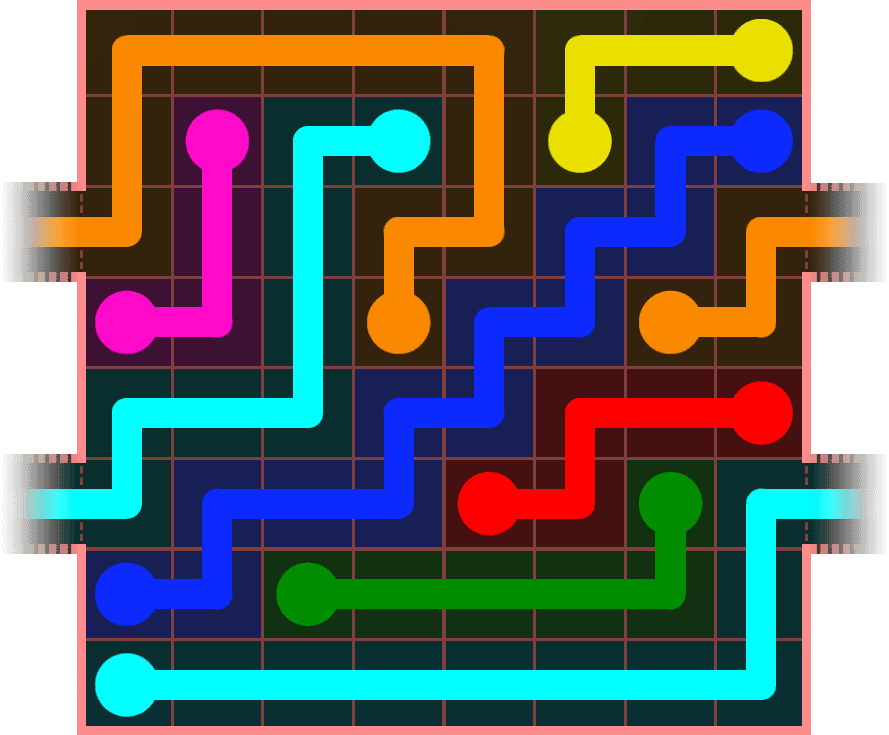 Flow Free Warps 780 Solution