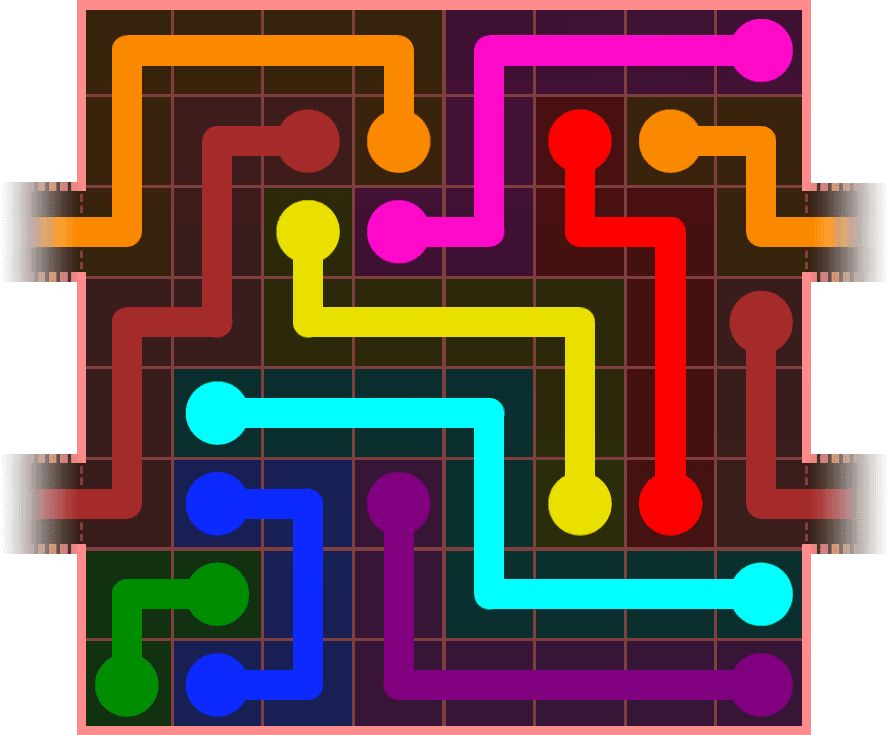 Flow Free Warps 756 Solution