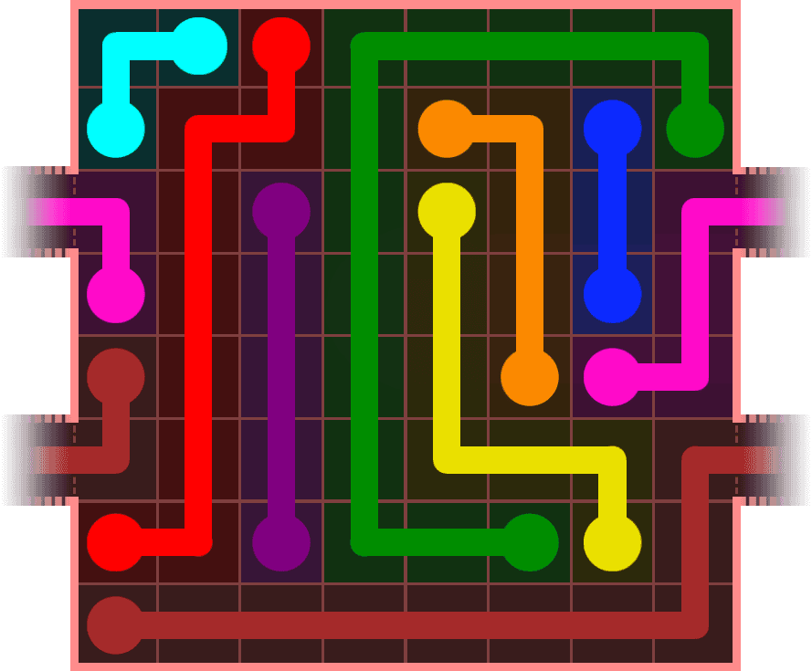 Flow Free Warps 759 Solution