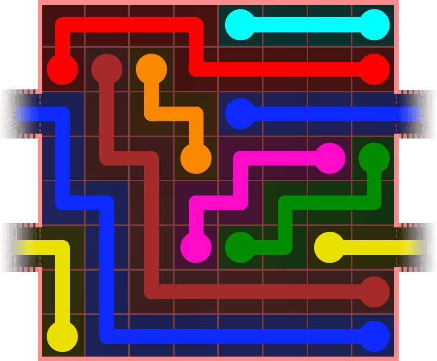 Flow Free Warps 790 Solution